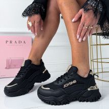 Čierno-zlaté tenisky-325558-02