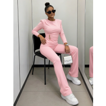 Ružový nohavicový komplet-325726-016