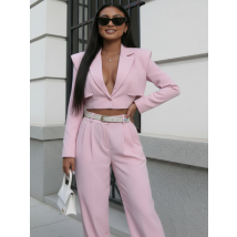 Ružový nohavicový komplet-325761-05