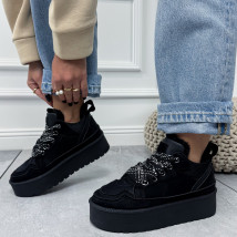 Čierne zateplené tenisky-323712-04