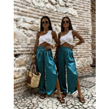 Modré saténové nohavice-327055-02