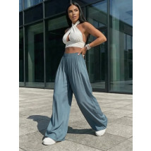 Tmavosivé široké nohavice-317951-07