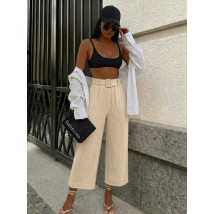 Smotanové mušelínové nohavice-326320-02