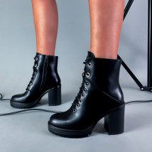 Čierne kotníkové čižmy-290202-06