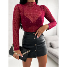 Bordový top s kamienkami-313370-01