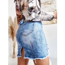 Modrá rifľová sukňa-260205-01