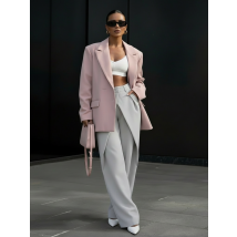 Svetlosivé široké nohavice-325856-01