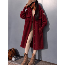 Bordo TEDDY kabát-331336-01