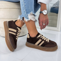 Tmavohnedé tenisky-324788-01