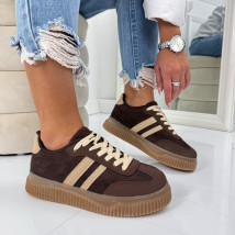 Tmavohnedé tenisky-324788-01