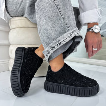 Čierne tenisky s kamienkami-324956-03