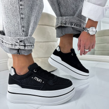 Čierne tenisky na platforme-324851-02