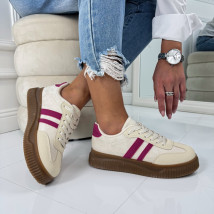 Béžovo-fuchsiové tenisky-324809-03