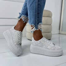Biele čipkované tenisky-324963-02