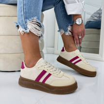 Béžovo-fuchsiové tenisky-324809-03
