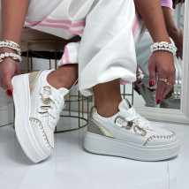 Bielo-zlaté tenisky-326525-023