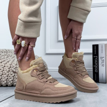 Hnedé zateplené tenisky-324573-015