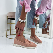 Ružové semišové mokasíny-326336-05