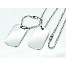 Pánsky oceľový náhrdelník army-265986-03