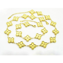 Dámska oceľová súprava pozlátená Olivia-322246-05