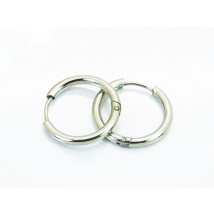 Oceľové náušnice kruhy-290310-04