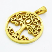 Dámsky pozlátený prívesok