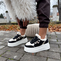 Čierne zatepelené tenisky-323586-02