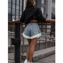 Rifľové kraťasy s volánom-326261-04