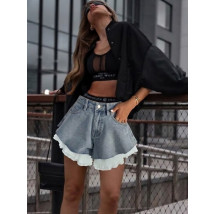 Rifľové kraťasy s volánom-326261-04