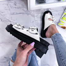 Biele šľapky na platforme-234965-06