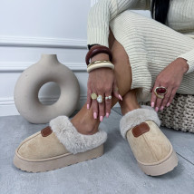 Béžová nasúvacia obuv-323733-08