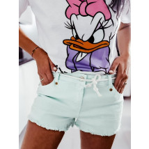 Mentolové rifľové kraťasy-267070-06