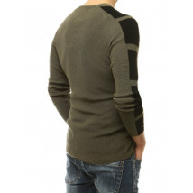 Zelený pletený sveter-244786-07