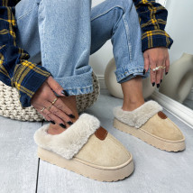 Béžová nasúvacia obuv-323733-02