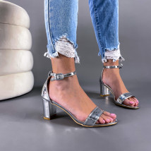 Strieborné sandále-252313-03