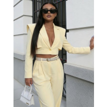 Žltý nohavicový komplet-325762-04