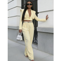 Žltý nohavicový komplet-325762-04