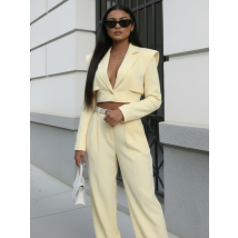 Žltý nohavicový komplet-325762-04