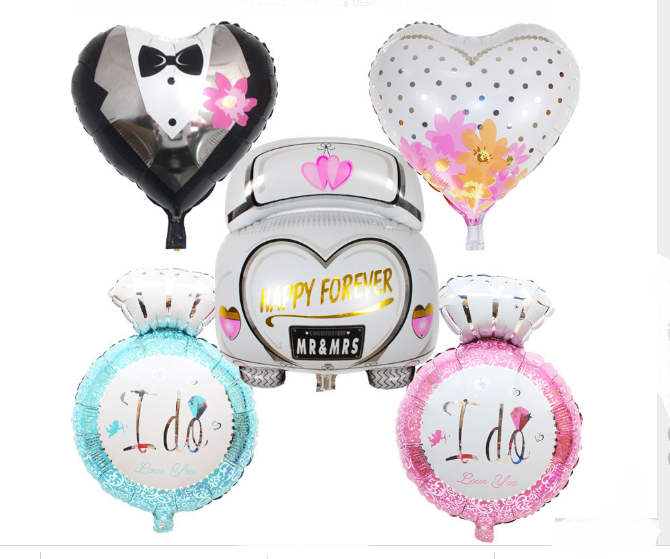 Set svadobných balónov