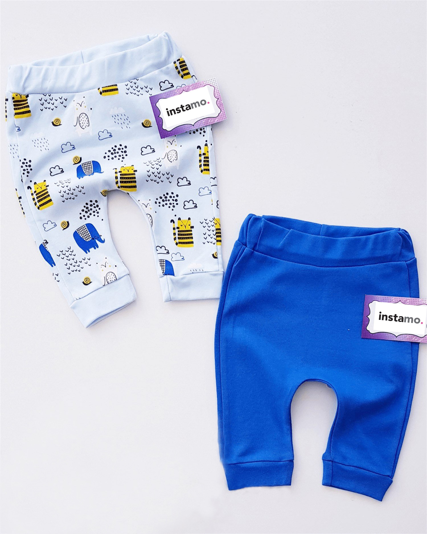 Modré nohavice balenie 2ks