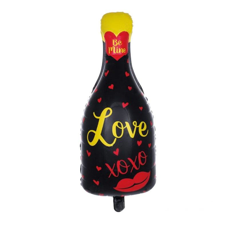 Narodeninový balón v tvare fľaše LOVE