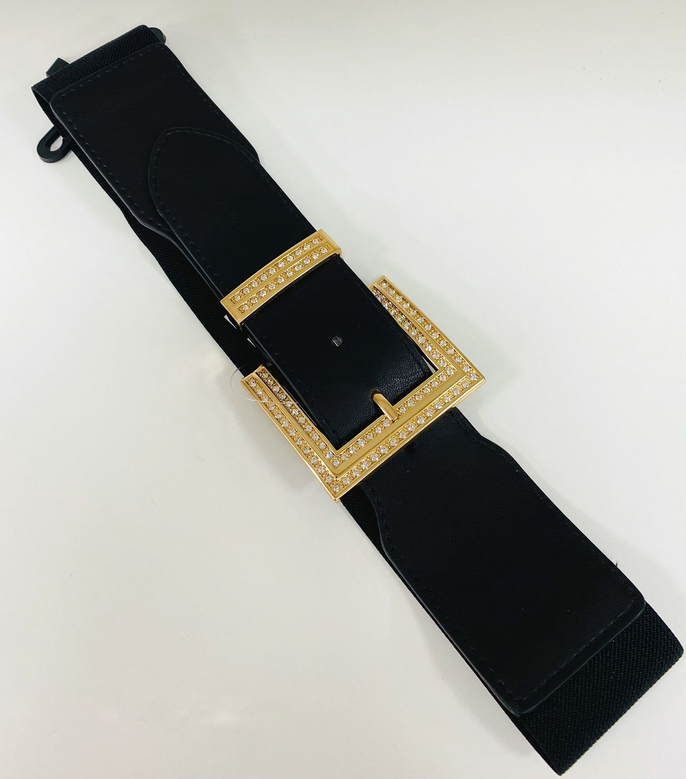 Čierny štýlový opasok